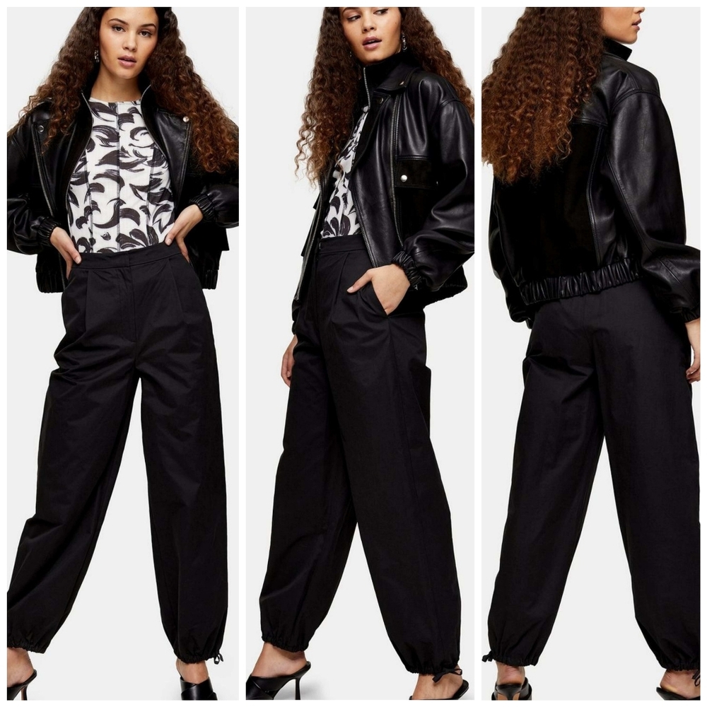 TOPSHOP TIE HEM JOGGERS